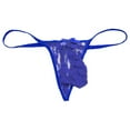 thumbnail image 4 of Bigersell Womens Briefs Underwear Clearance Thermal Underwear Cheeky Panty Style P-1191 Nylon Brief Panties Lace Thongs Briefs Mid Waist Women Cheeky Panties Dark Blue M, 4 of 6