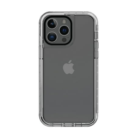 onn. Rugged Phone Case with Holster for iPhone 14 Pro Max - Clear