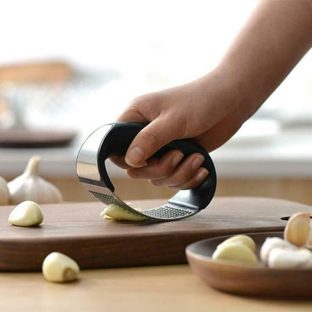 

Stainless Steel Manual Garlic Press Crusher Squeezer Masher Kitchen-Tool