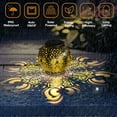 thumbnail image 5 of 2 Pack Owl Solar Lanterns Outdoor,Waterproof Hanging Solar Lights Owl Gifts for Women,Metal Bird Decorative LED Lanterns for Yard Garden Decor, 5 of 7
