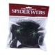 thumbnail image 5 of Telaraña elástica para Halloween, decoración de telarañas, suministros para fiestas, súper Negro, 5 of 9