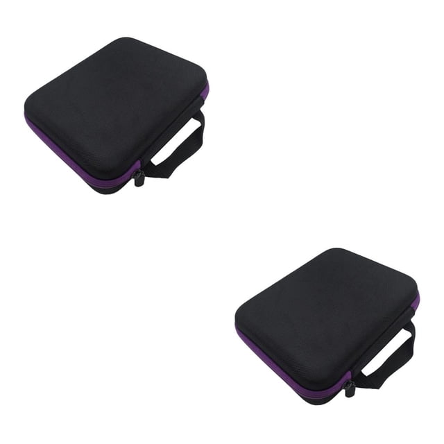 Toystoory Estuche de transporte de aceite de esencia de rejilla de nailon 63, cremallera Rectangular a prueba de sol, bolsa dispensadora de viaje de gran Type3 NO3 Toystoory CBP059784