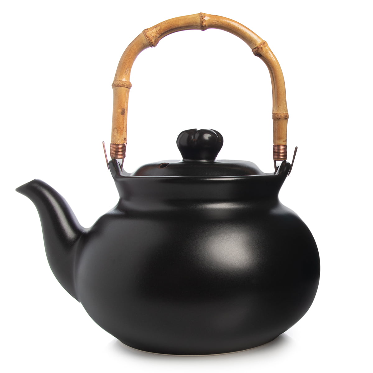 Bamboo and Glass Teapot and Kettle – Tea and Chi