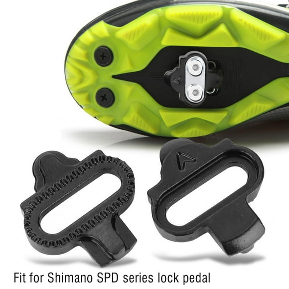 Qiilu Bike Mountain Bicycle Shoes Cleats Pedal Locking Plate Accessory for Shimano SPD , Bicycle Shoe Cleat, Mountain Bike Cleats
