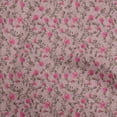thumbnail image 1 of oneOone Silk Tabby Pink Fabric Floral Fabric For Sewing Printed Craft Fabric By The Yard 42 Inch Wide, 1 of 1