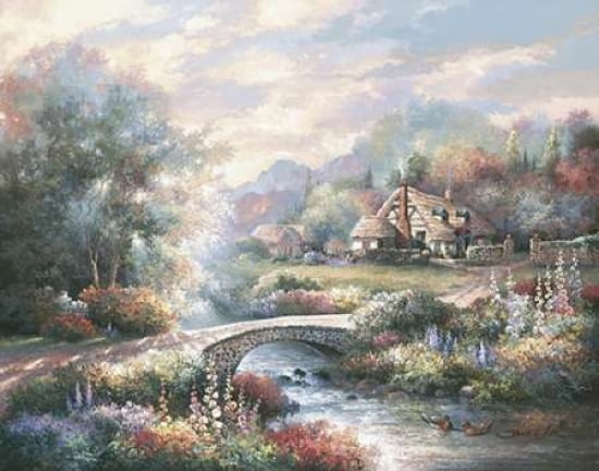 Country Bridge Canv