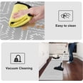 thumbnail image 5 of Anti Fatigue Kitchen Mat,Grey Farmhouse Kitchen Rugs Sets of 2,Cushioned Non Slip Kitchen Floor Mats,Morocco Geometric Standing Mats for Sink,Laundry, Office,Desk 17"x47"+17"x29", 5 of 6