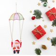 thumbnail image 6 of S SERENABLE Electric Santa Parachute Creative Mini Parachute Santa Hanging Decoration Ornament Xmas Gift for Indoor Outdoor New Year Home, 6 of 7