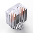 thumbnail image 4 of Enfriador De Cpu JONSBO PISA 4Pin PWM FDB Rodamiento CPU Ventilador de refrigeración para AMD/Intel (Blanco estándar), 4 of 8