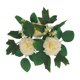 thumbnail image 4 of Anillos de vela, coronas pequeñas, coronas artificiales, candelabro, guirnalda de velas, mesa para decoración del hogar, fiesta navideña champán, 4 of 8