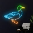 thumbnail image 3 of Handmadetneonsign Mallard Duck Neon Light, Mallard Duck Led Light, Duck Led Sign, Duck Neon Sign, 3 of 5