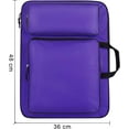 thumbnail image 2 of ABPETE Art Portfolio Carry Case Bag Drawboard Tote Handheld Storage Portable Shoulder Lightweight Box for 8k Sketch Pad Artist Drawing Painting Supplies, 2 of 16
