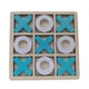 thumbnail image 1 of Juego de mesa Tic TAC Toe, clásico juego familiar para niños, rompecabezas de tres en raya. Azul blanco, 1 of 9