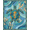 Blue Teal, Pattern 1, variant on ODIKA Ocean Stained Entryway Teal Beachy Cherry Nautical Turtle Boho Playful for Queen Size Bedroom, Under Bed, Master , Foldable Easy Care