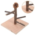 thumbnail image 2 of Miangastore Bird Perch Stand Tabletop Bird Stand Parrot Training Perch Parakeets Conures Perch, 2 of 8