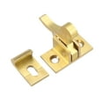 thumbnail image 3 of Pestillo de puerta de flip Unique Bargains 28x15mm Pestillo de puerta de latón para muebles y ventanas, 3 of 3