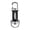 Black, variant on Super Bright Keychain Flashlight, 1200 Lumens Mini Flashlight with Hook - Portable Rechargeable EDC Pocket Light for Hiking, Camping, Emergency & Outdoor Gear