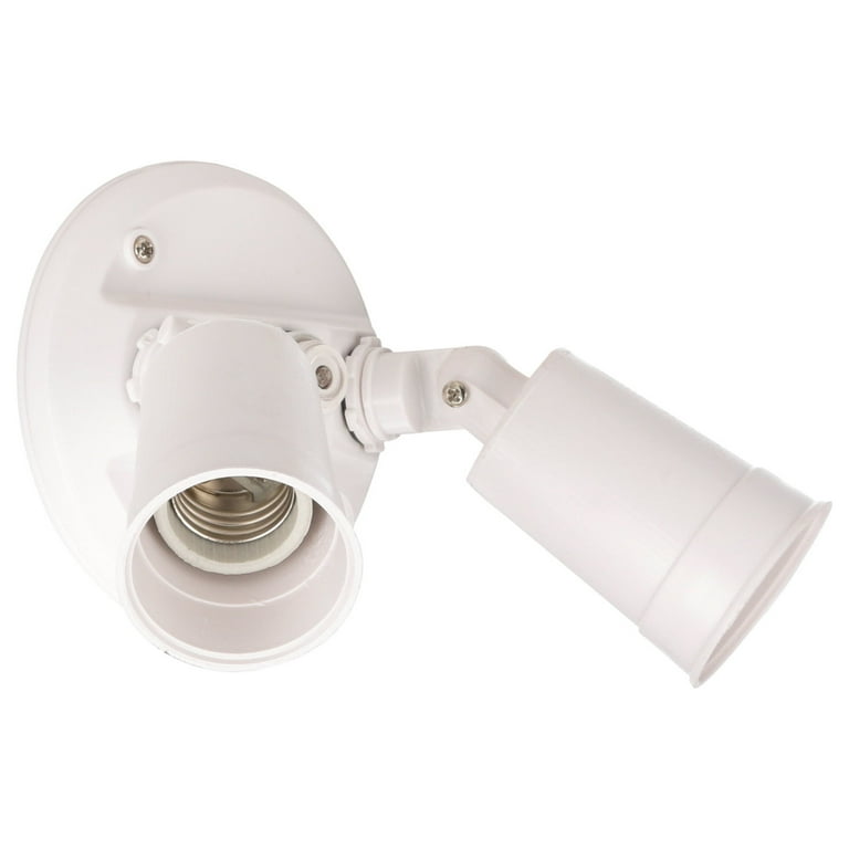 Brinks Dusk to Dawn Outdoor Flood Security Light Adjustable Dual