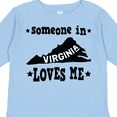 thumbnail image 4 of Inktastic Virginia Vacation Someone Loves Me Boys or Girls Long Sleeve Toddler T-Shirt, 4 of 5
