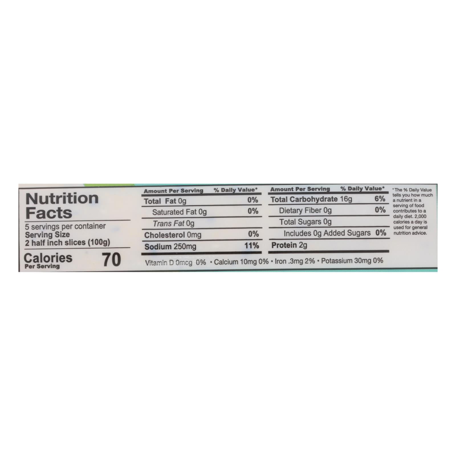Food Merchants Organic Polenta - Basil Garlic - Case of 12 - 18 oz.