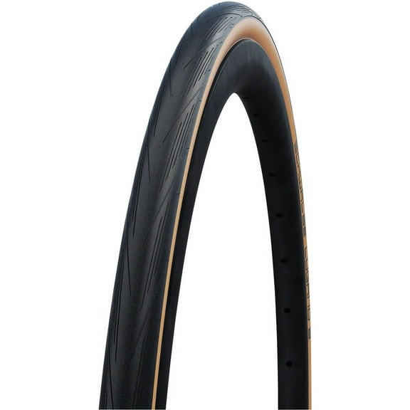 Schwalbe Lugano II Road Bike Clincher Tire 700x25c, Tanwall