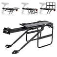 thumbnail image 1 of Graflsoa Quick-Release Aluminum Alloy Bicycle Rear Rack, Lightweight Multi-Purpose Cargo Carrier for Mountain Bikes, Includes Tools and Packaging, 1 of 6