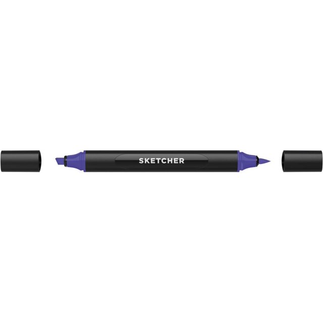Marcador Sketcher Molotow Doble Punta Pincel Y Cincel Color multicolor SIN TAMAÑO