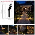 thumbnail image 4 of 5 Pcs Black Acrylic Skeleton Hand Yard Stakes, Halloween Creepy Ground Insert Decor for Garden Graveyard Outdoor Party Decoration, 4 of 6
