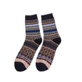 thumbnail image 6 of Dyfzdhu 5 Pairs Autumn Winter Thickened Thermal Crew Socks Comfortabl Breathable Printed Tube Socks, 6 of 9