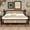 Espresso, variant on PAPROOS King Platform Bed Frame, Wood King Size Bed Frame with Rattan Headboard, Modern Bed Frame King with Central Enhanced for Adults, No Box Spring Needed, Espresso