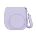 thumbnail image 1 of Estuche Cuero PU Con Correa Ajustable para El Hombro para Instax Mini 11 (púrpura), 1 of 9