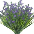 thumbnail image 2 of 8 Bundles of Lifelike Lavender Artificial Plants for Hassle-Free Outdoor Decor, 2 of 4