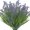 Purple, variant on Mosiee Artificial Lavender Plants 8 Bundles for Outdoor Decoration In Any Weather Red