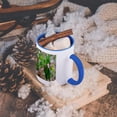 thumbnail image 5 of 3dRose, Spring Flower Buds Ready To Open, 11oz Two-Tone Blue Mug, 5 of 7