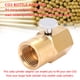 thumbnail image 5 of Adaptador de cilindro de CO2 para el hogar de latón conector de botella de agua de soda de transformación, 5 of 7
