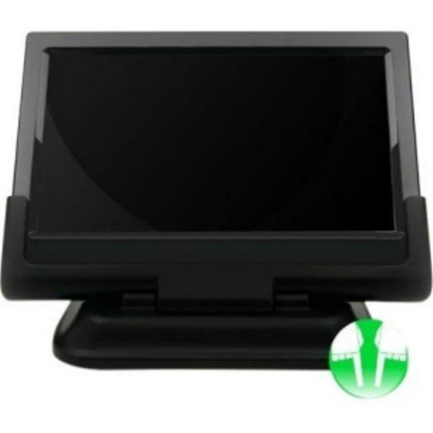 Mimo Monitors UM-1010A 10.1 in. LCD avec Base de Bureau Plus Port USB & 44; Large Bouchon Tactile Vesa75 USB.