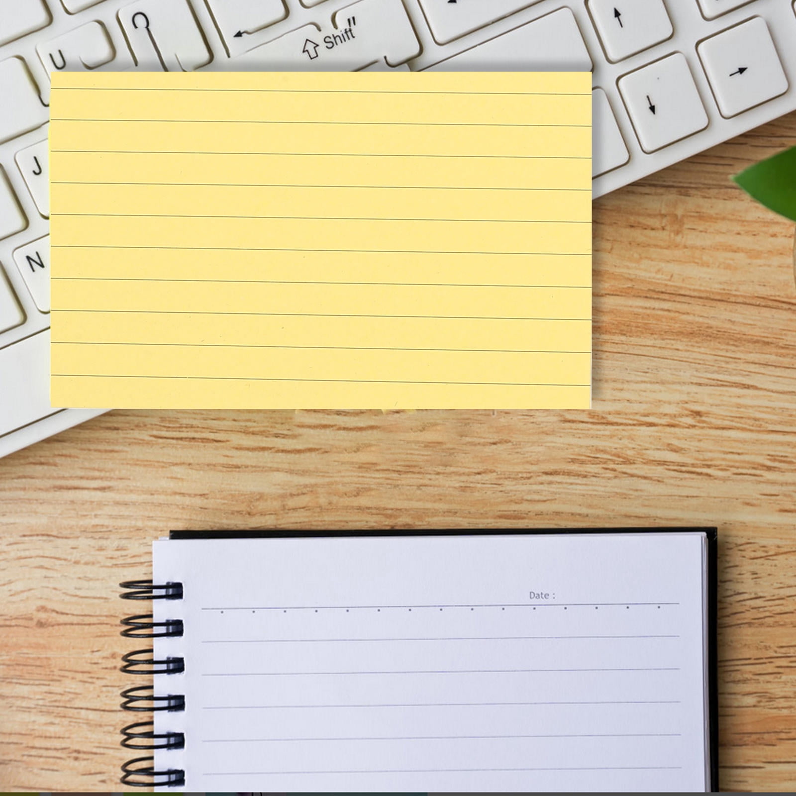 Hemoton  500 Pcs Notepads for Writing Small Index Card Notes Cards with Post Office