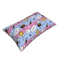 thumbnail image 3 of Bingfone Bees And Daisies Striped Standard Size Pillowcase, Long Staple Pure Cotton Envelope Closure Pillow Cover,20"X30", 3 of 9