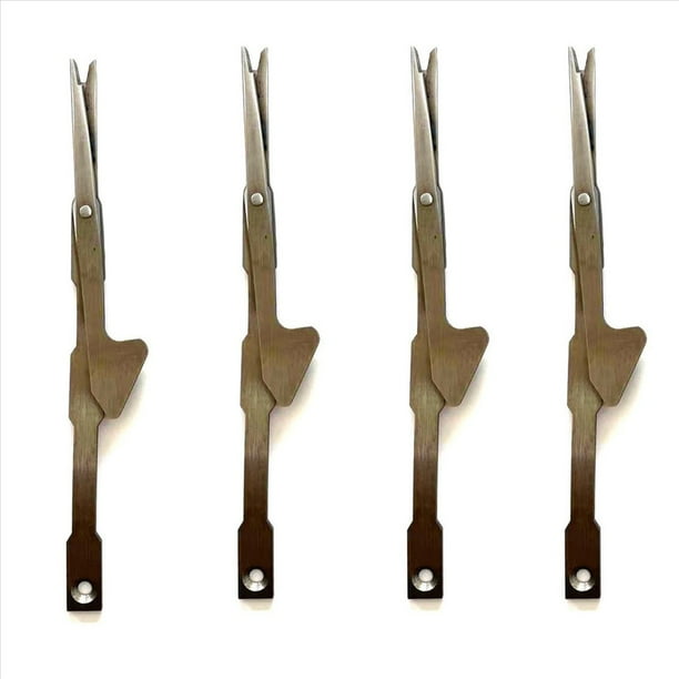 4X Tijeras de Corte para Tejer Alfombras EléCtricas Tijeras de Corte de Pelo y Tijera de Pelo de Bucle para MáQuinas EléCtricas de Mechones de Alfombras