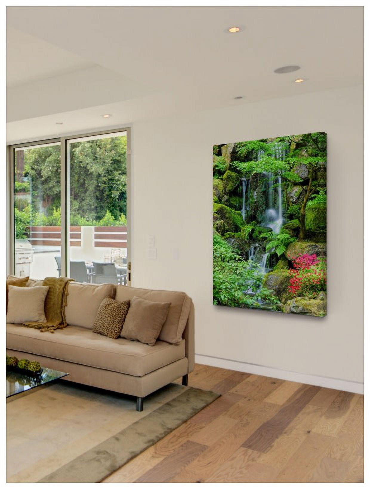 Marmont Hill "Heavenly Falls" Painting Print on Canvas