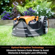 LawnMaster Automatic Obstacle Avoidance Robotic Lawn Mower