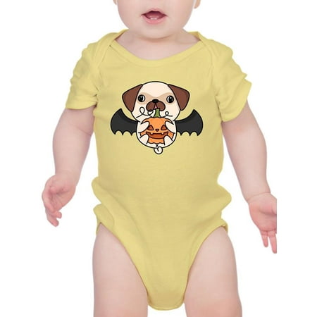 

Cute Vampire Pug Bodysuit Infant -Image by Shutterstock 24 Months