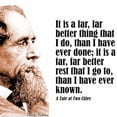 thumbnail image 2 of CafePress - Dickens Far Better Tote Bag - Unisex Canvas Tote Bag, Beige, 1-Piece, 2 of 6