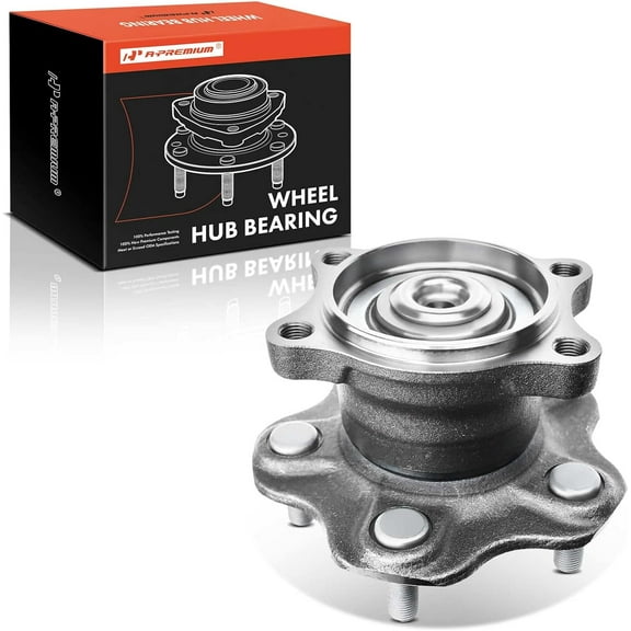 A-Premium Wheel Hub and Bearing Assembly Compatible with Nissan Altima 2002-2006 Quest 2004-2009 Maxima 2004-2008 Rear Driver or Passenger Side