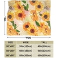 thumbnail image 3 of Yibo Lemon Print Blanket Flannel Fleece Fruitss Gift for Aldults Kids Bed Couch Sofa, 3 of 6