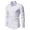 White, variant on LYXSSBYX Mens Dress Shirts Long Sleeve Men's Printed No Iron Loose Button Lapel Long Sleeved Shirt