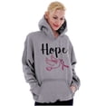 thumbnail image 4 of Breast Cancer Awareness Hope Dove Hoodie Sweatshirt Women Brisco Brands S, 4 of 6