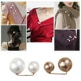 thumbnail image 2 of Aellinatey Pearl Brooch Pins Safety Pins Scarf Clip Clothes Waist Pins For Dress, 2 of 20