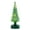 A, variant on Opvise Glass Christmas Tree with LED Lights Decorative Tabletop Holiday Ornament Battery Powered Festive Home Desk Decor Gift