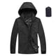 thumbnail image 1 of Chaquetas y abrigos casuales con capucha de manga larga, chaqueta de lluvia para mujer con capucha, chaquetas cortavientos, sudadera con capucha para el sol, impermeables ligeros con bolsa de almacena, 1 of 5